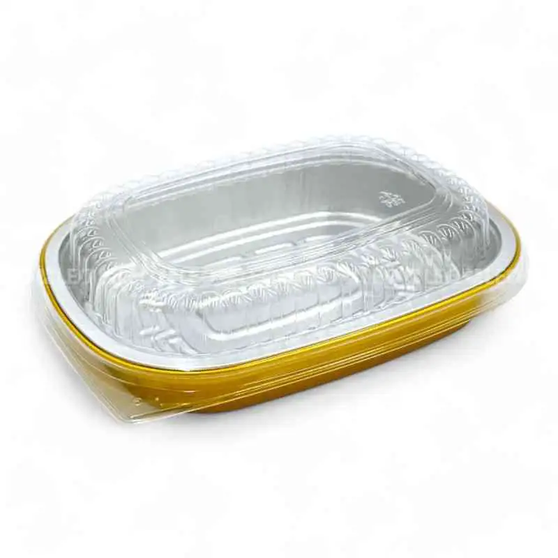 Khay nhôm oval cao cấp 425ml 5 Khay nhôm oval cao cấp 425ml