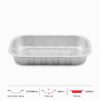 Khay nhôm chữ nhật cao cấp 2200ml