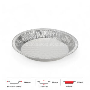 Khay nhôm tròn 925ml