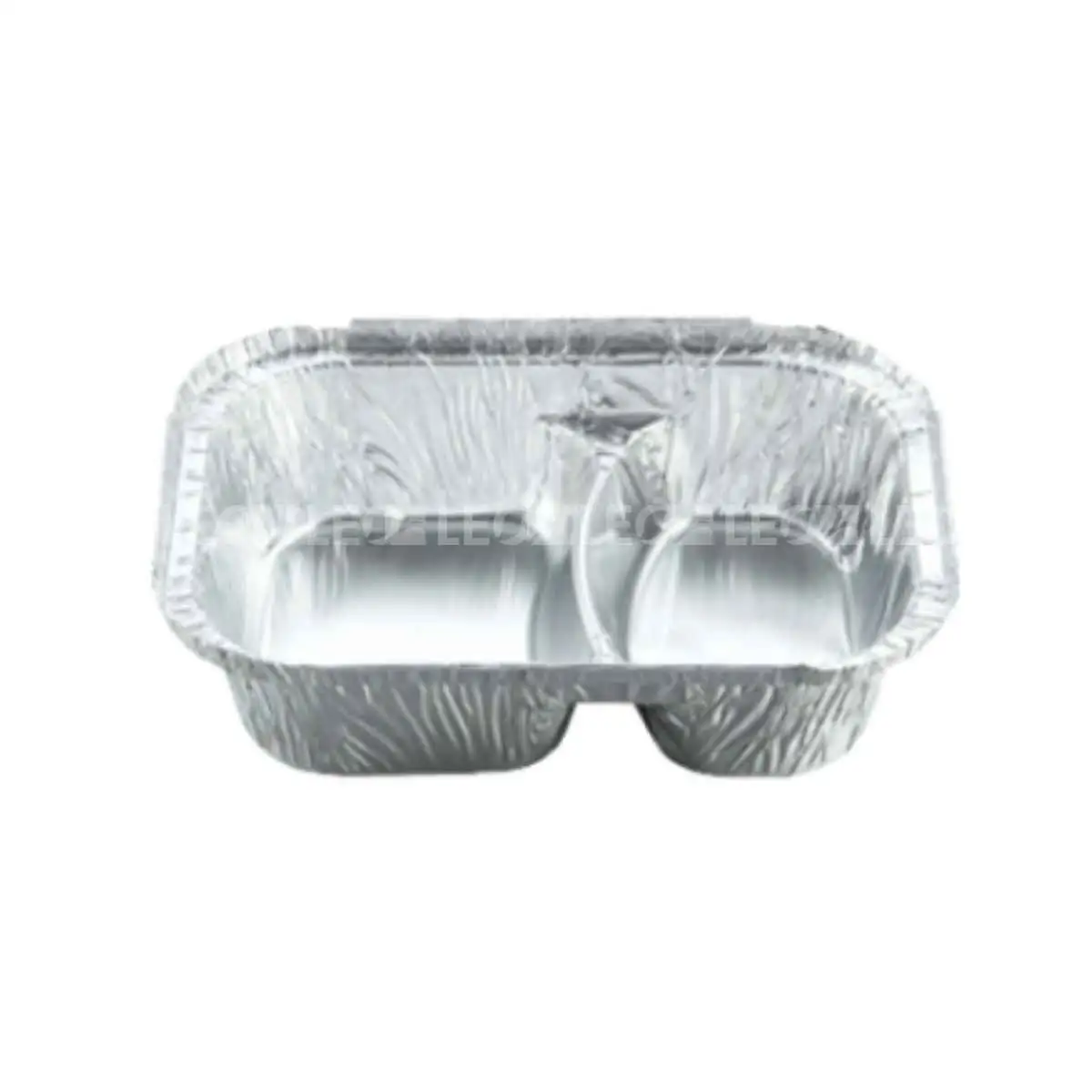 Khay nhôm đựng cơm 2 ngăn 800ml 4 Khay nhôm đựng cơm 2 ngăn 800ml